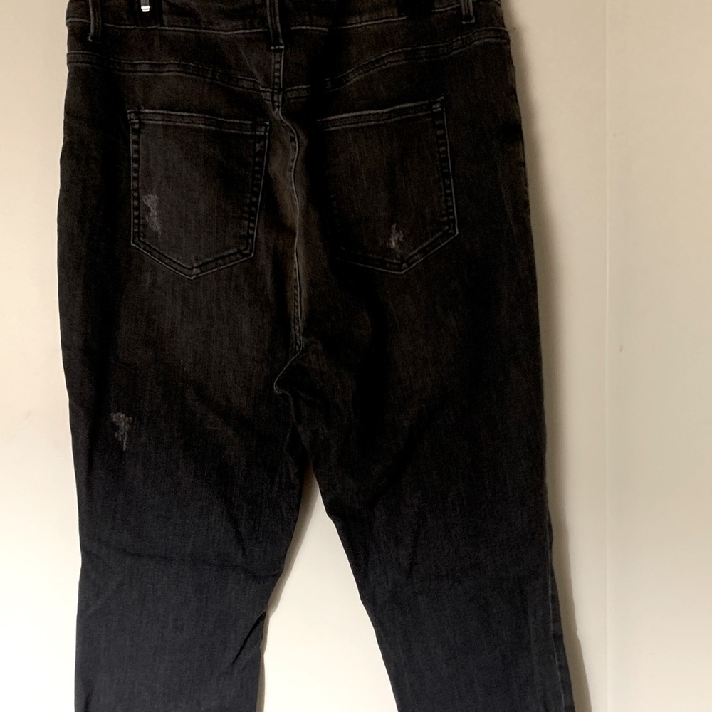 Distressed jeans